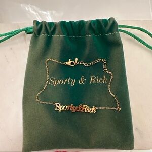 Sporty and Rich Anklet